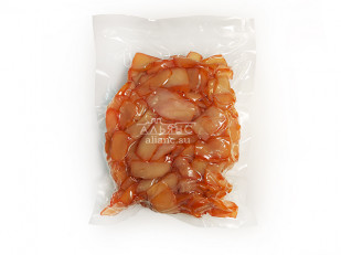 Каталог продукции: Осьминог (ломтики из филе кальмара)