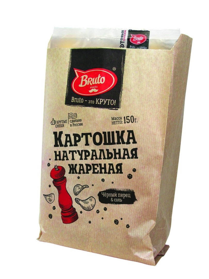 Картофель «Бруто» черный перец 130 гр. в Протвино