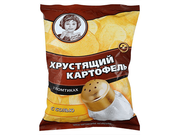 Картофельные чипсы "Девочка" 160 гр. в Протвино