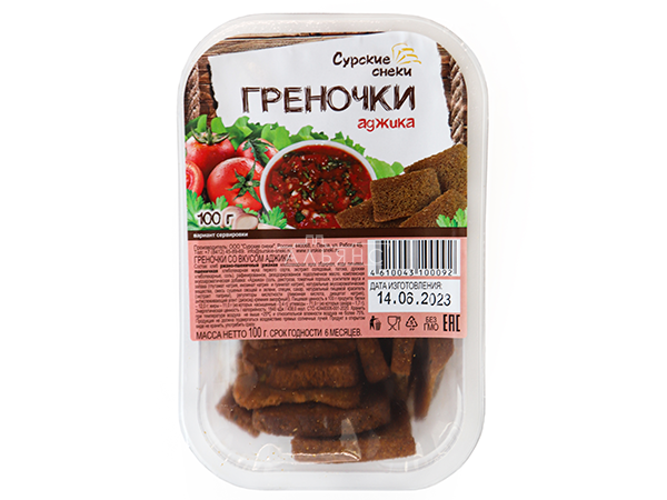 Сурские гренки с Аджикой (100 гр) в Протвино