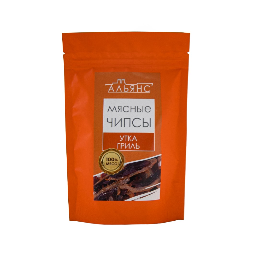 Мясо (АЛЬЯНС) вяленое утка гриль (50 гр) в Протвино