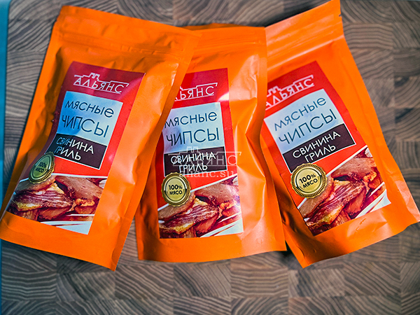 Мясо (АЛЬЯНС) вяленое свинина "Гриль" 50 гр. в Протвино