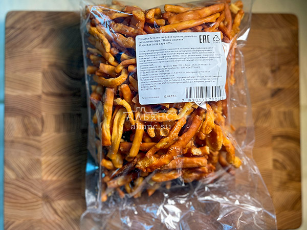 Нитка ЖАРЕНАЯ  Oktobersnack1 кг (сырный продукт) в Протвино