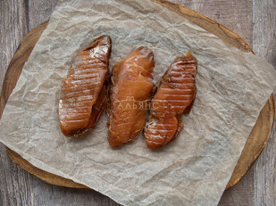 Рыба холодного копчения: Икра воблы вяленая